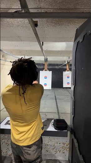 TAURUS G3X target practice at shooting range 🎯🎯 #taurusg3 #shoot #shorts