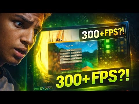 Minecraft a 300 FPS no i7 3770 | Teste REAL de Desempenho