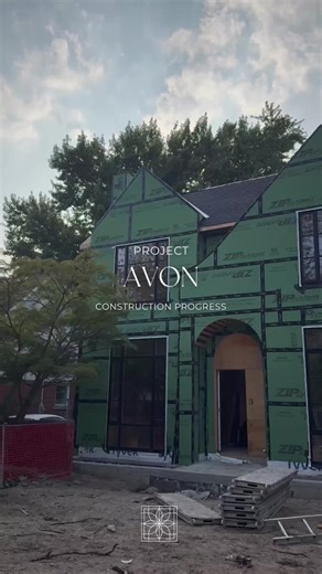 Progress Update on Modern Tudor Home Construction