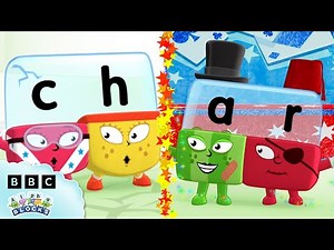 'AR' & 'CH' Sounds 🥁 | March Spelling and Reading for Kids | ABC | ‪@officialalphablocks‬