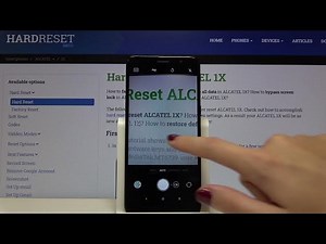 How to Turn Off / Enable Camera Shutter Sounds – ALCATEL 1X