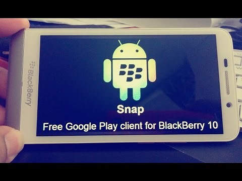 How to install Android Appstores on Blackberry Z10/Q10/Z30/Q5/Z3 (Snap,amazon,1mobile appstore,apto)