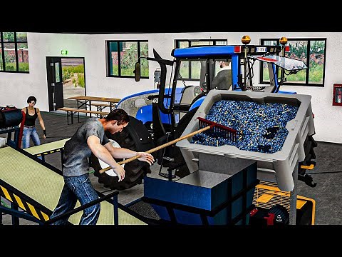 Fully animated Wine bottle FACTORY ! | 10 BEST MODS of the week! (Farming Simulator 22)