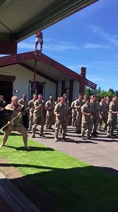 2.9K views · 65 reactions | Rousing welcome at Waiouru today for the New Zealand Commissioning Course Graduation | Governor-General of New Zealand | Facebook