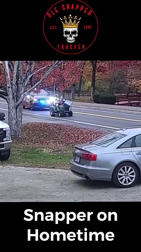 Ole Snapper on home time #trucking #cops #fypシ