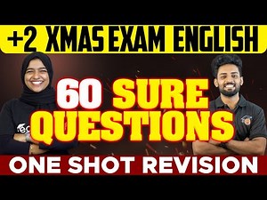Plus Two English Christmas Exam - 60 Sure Questions | Eduport Class 12