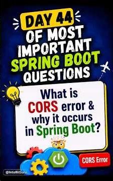API Works in Postman 😎 But Fails in Browser 😭 | CORS Explained #springboot #java