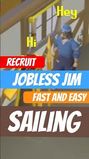 QUICK GUIDE: Jobless Jim #sailing #osrs
