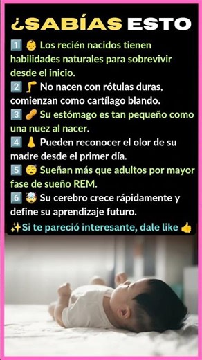 6 COSAS INCREÍBLES DE LOS BEBÉS QUE NADIE SABE 👶😱 ¿SABÍAS ESTO?