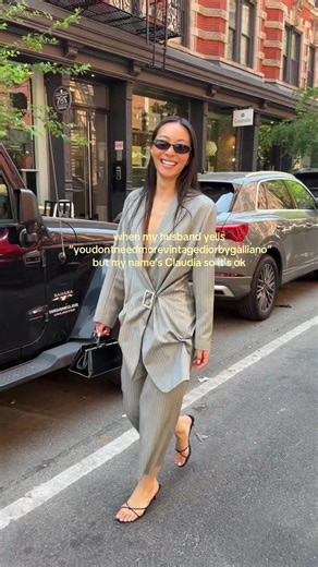 Iconic Dior by Galliano Suit: Fashion Spotlight