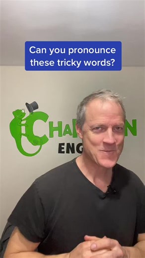 Pronounce Tricky English Words Challenge with Mike the Chameleon