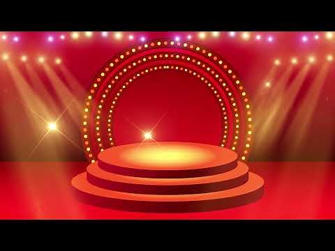 Stage Lights Background Video | Greatest Show Background Animation Free Video HD Loops