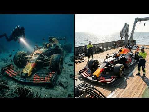 Recovering Max Verstappen’s FORMULA 1 Car, from the Ocean