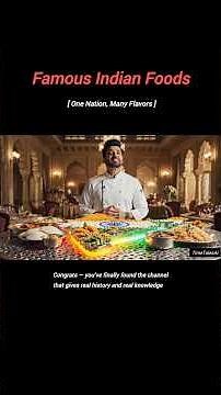 Taste of India | Statewise Famous Dishes |