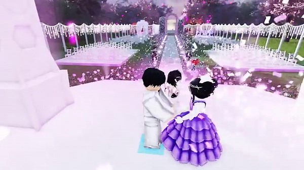 WEDDING OF MAMI @BiMarbi & PAPI @Lavinnn-roblox || BIMALA FAMILY🏡 ROBLOX INDONESIA