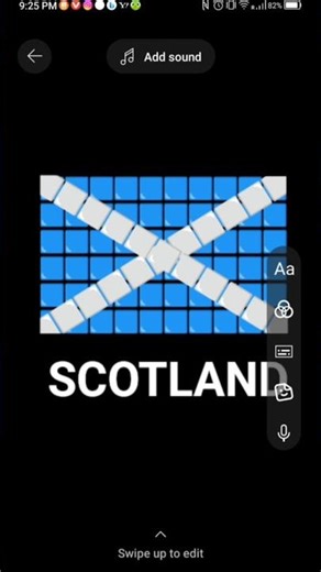 Scotland flag box version. #shorts #tutorial #scotland #roblox #fyp #trending #viral