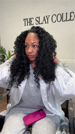 The Slay Collection | I absolutely loved this curly sew-in install on my girl @brooklynnicole so pretty! Y’all couldn’t tell me this wasn’t her real hair 😍 We... | Instagram