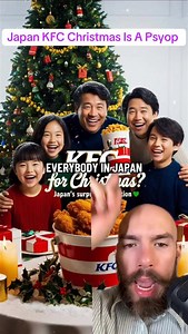 KFC Christmas In Japan #japanesefood #japan #kfc #christmas | The Life Professor Clips