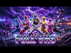 Mighty Morphin Power Rangers The Movie Full VHS