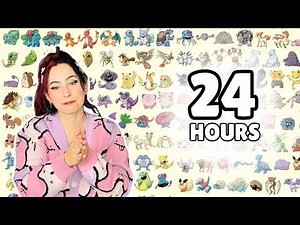 DRAWING ALL 151 POKEMON... in 24 HOURS