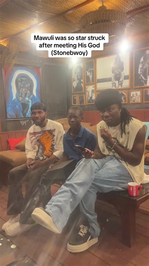 Mawuli's Inspiring Moment with Stonebwoy
