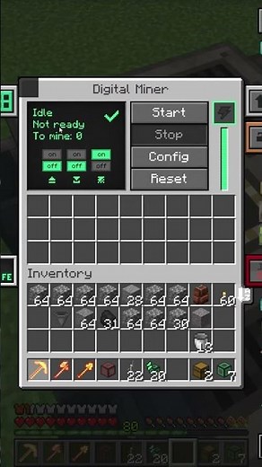 Setting up the digital miner from Mekanism! #allthemods10 #atm10 #gaming