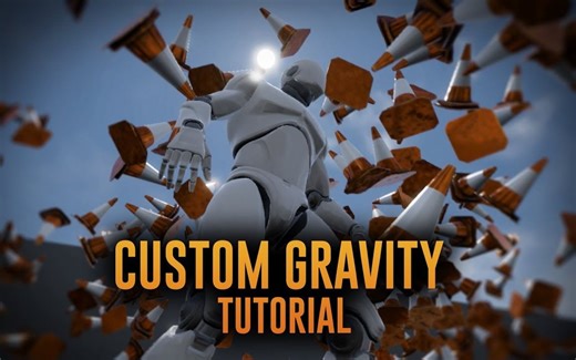 【虚幻4】2分钟构建自定义重力系统！