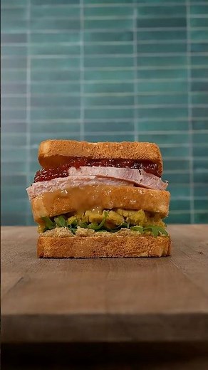 Ultimate Christmas Leftover Ham Sandwich