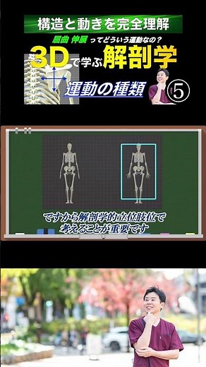 掌屈背屈 底屈背屈 絶対覚えておかなきゃマズい！運動指導者が運動を学ぶはじめの１歩【3Dで学ぶ解剖学】#関節 #機能解剖学