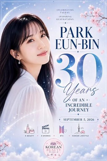 Park Eun-bin Celebrates 30 Years ✨ A Remarkable Journey | EUN-iverse