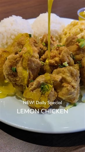 Zippy's Restaurants on Instagram: "New on da menu, LEMON CHICKEN 🍋🤙🏽 Crispy, tangy, and sweet, this dish is for the old school plate lunch lovers 🧡 Try 'um out every Saturday until 10/26 at all Hawaii locations!"