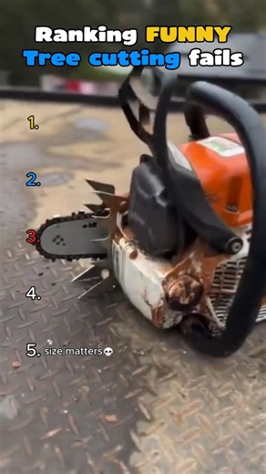 Ranking funny tree cutting fails🌳