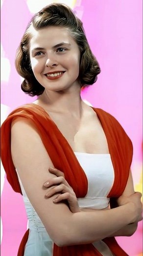 Ingrid Bergman — The Actress Hollywood Tried to Forget 🎬💔 #IngridBergman #HollywoodHistory #shorts