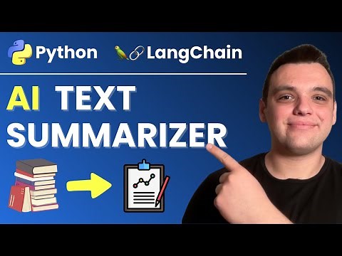 Create Your First AI Text Summarization Tool with Langchain: Ultimate Beginner Tutorial!