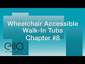 Wheelchair Transfer Walk-In Tubs Designed for Easy Access | Voted Safest/Best 2020 | Ella’s Bubbles