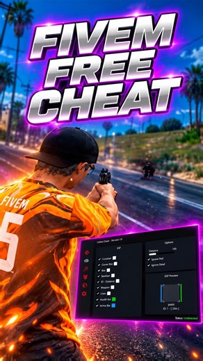 The BEST FREE FiveM Cheat in 2026 👀 | ESP + AIMBOT💜