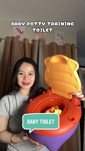 Oh mga mi napakacute nitong baby potty training toilet na to. Bagay to sa mga baby na tinetraining na wag na magdiaper👌🏻 #babypotty #babytoilet