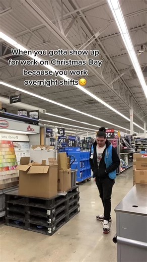 Working Overnight Shifts at Walmart on Christmas Day