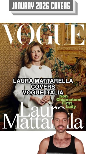 Laura Mattarella by Brett Lloyd in Vogue Italia January 2023