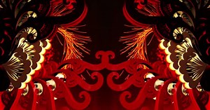 Red Ethnic Visual Loop 1