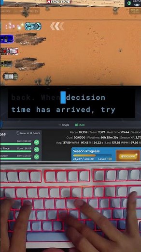 #nitrotype Typing Club In the Schoolyard Roundup #4k