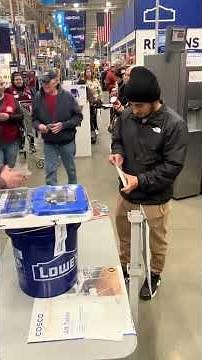 i won the $2000 appliance from the lowe’s black friday bucket! 😱