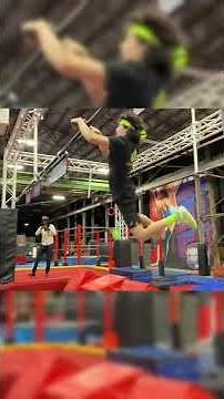 STAGE 2 BIRTHDAY/HALLOWEEN COMP 🎃 #americanninjawarrior #ninjawarrior #shorts #fitness #challenge