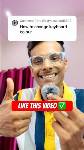 How to Change Keyboard colour in Dell G15 laptop?￼ #shorts #trending #viral #dellg15