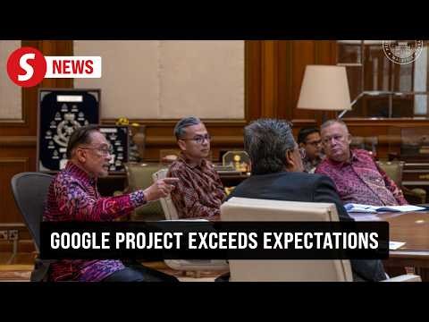 Google's US$2bil project exceeding expectations, on track, says Anwar