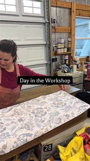 A little glimpse into a day in my workshop life! * Omgggggg. The sander noise so loud you can’t hear my voiceover - rookie mistake 🤪🤪🤪 Enjoy anyways! #furniturerestoration #furnitureflip #furniturerefinishing #furniturepainting | Heather Puckett Latimer
