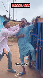 Funniest yawning prank ever #viral #trendingnow #comedy #prank #fypシ゚ #explore #foryoupageシ | Trouble uncle001
