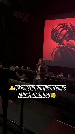 ⚠️ BE CAREFUL when watching Alien: Romulus! ⚠️ #alienromulus #d23