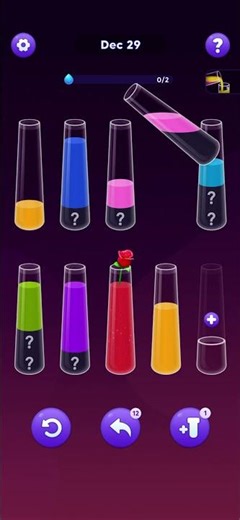 Water Sort Master Satisfactory Puzzle 🧩😍