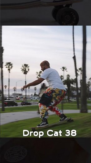 LONGBOARD WITH ULTRA ROCKER - Drop Cat 38